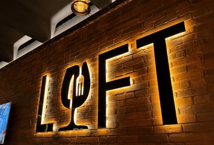 3d letter sign board