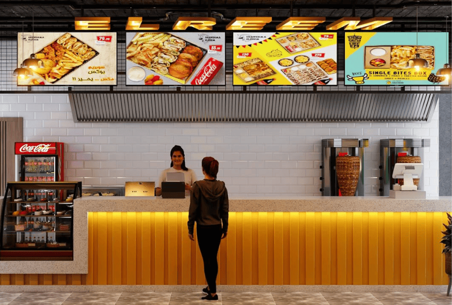 restaurants signboard