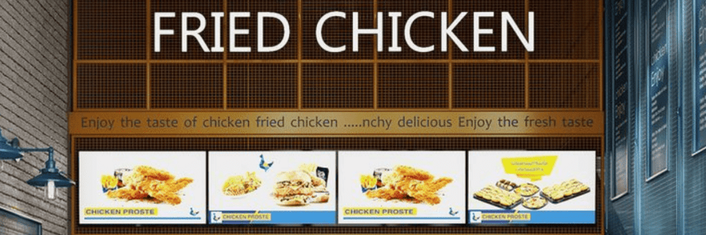 restaurants signboard