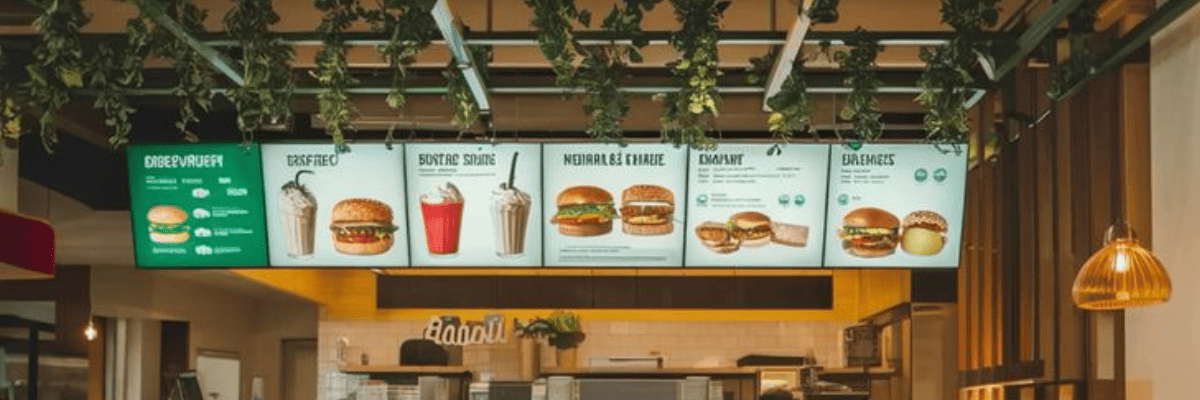 restaurants signboard