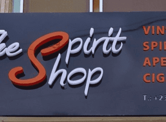 Business signs outdoor